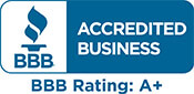 BBB A+ Accredited Business